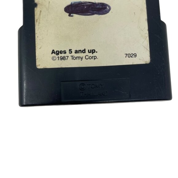 Tomy Pocketfuls Rack Em Up Travel Puzzle Game Ages 5+ 1987 Vintage Handheld - Picture 6 of 6